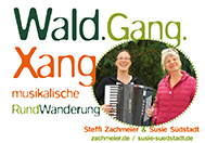 WaldGangXang musikalische Rundwanderung Muggendorf Streitberg fraenkische Schweiz Steffi Zachmeier Jodelwanderung mit Volksmusik